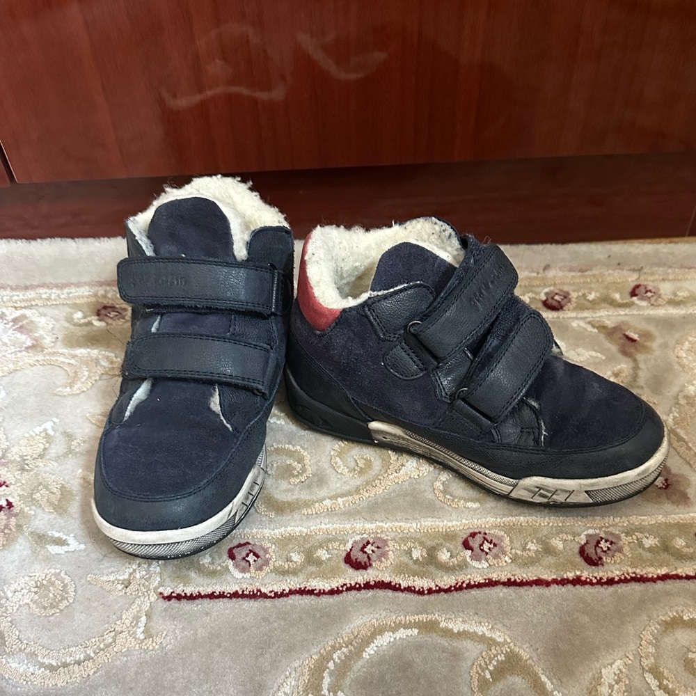 Winter kids warm boots